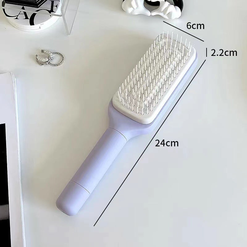 4 In 1New Self-Cleaning Anti-Static Massage Hair Brush
