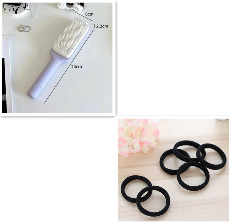 4 In 1New Self-Cleaning Anti-Static Massage Hair Brush