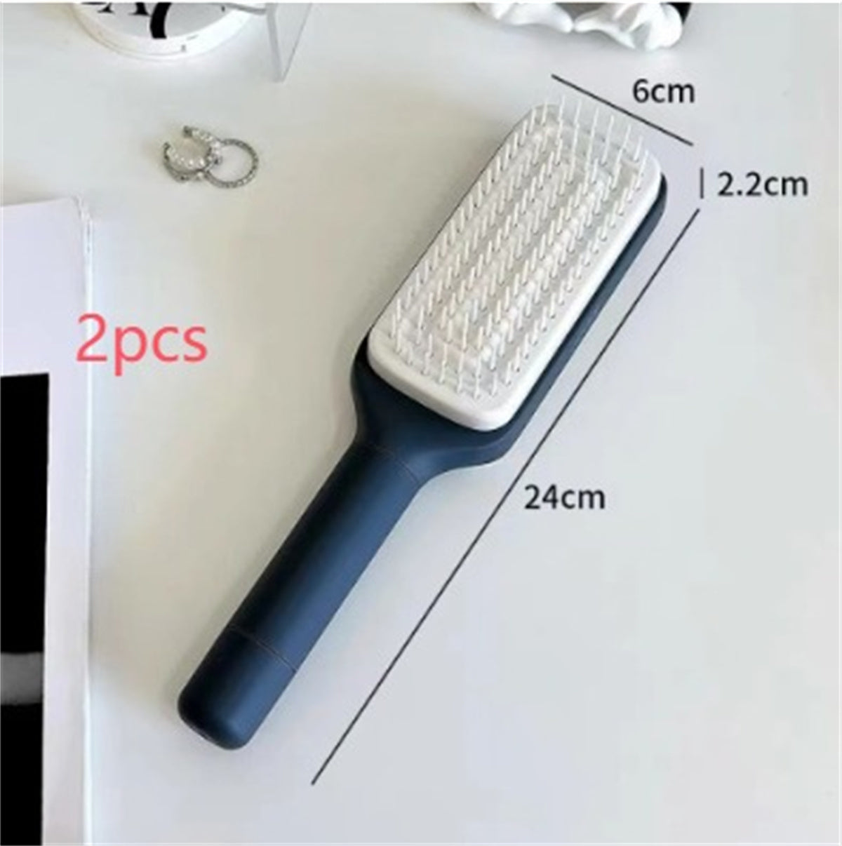 4 In 1New Self-Cleaning Anti-Static Massage Hair Brush