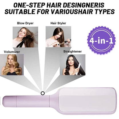 4 In 1New Self-Cleaning Anti-Static Massage Hair Brush